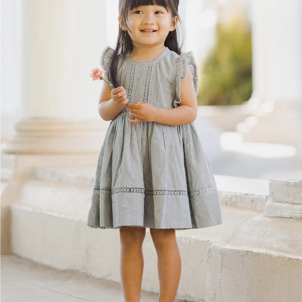 Noralee Isla Dress muted blue size 6